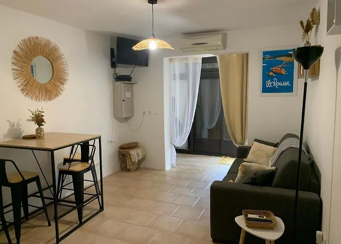 Studio Tout Equipe De 27M2, A 100M De La Mer, Et 500M Des Commerces